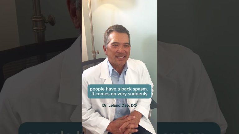 Causes & Treatment For Back Pain –  Dr. Leland Dao, DO [Video]