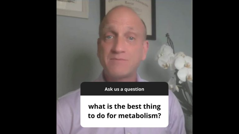 What’s the best thing for your metabolism? Dr. Drubroff breaks it down for you!