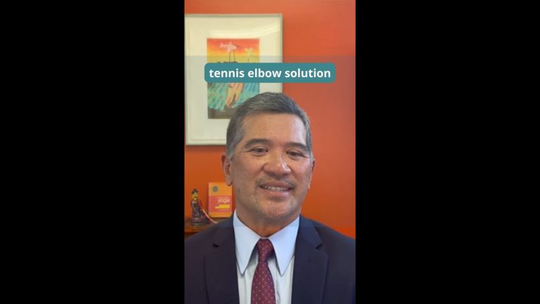 Struggling with tennis elbow? Insights from Dr. Leland Dao, DO