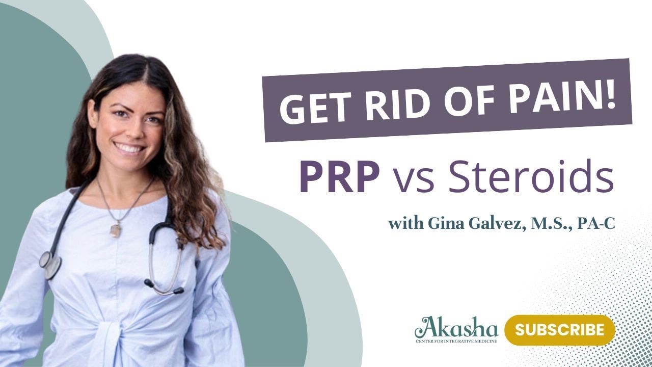 Pain Management - PRP vs Steroids with Gina Galvez