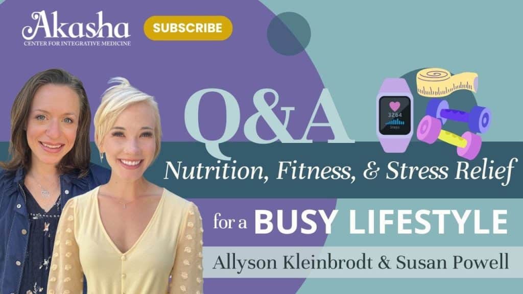 Balancing Health and Stress Releif Advice – Allyson Kleinbrodt & Susan Powell [Video]