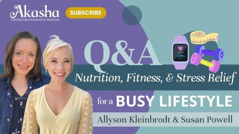 Nutrition, Fitness and Stress Relief for a Busy Lifestyle – Allyson Kleinbrodt & Susan Powell [Video]